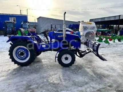 Минитрактор Русич Т-25 ВОМ С ОТВАЛОМ