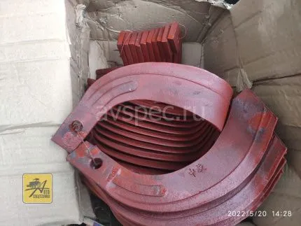 Нож для почвофрезы IT245 с ребром жесткости (фреза 1GQN-180/220)